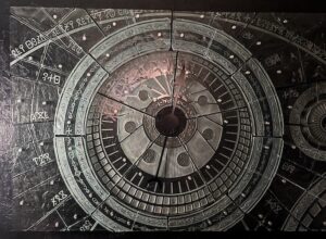 4 metre projet de verre moulé, sablé en Haut-de-Seine