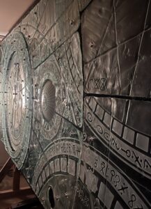 4 metre projet de verre moulé, sablé en Haut-de-Seine